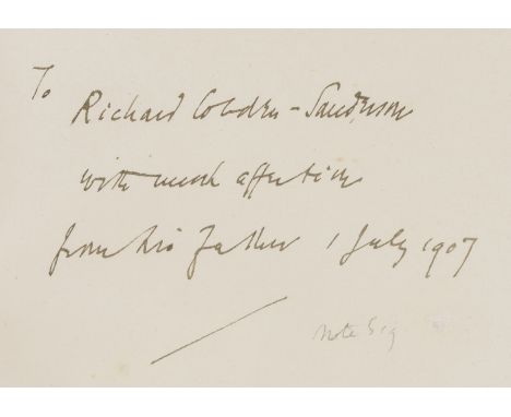 Doves Press.- Milton (John) Areopagitica; a Speech...for the Liberty of Unlicenc'd Printing, to the Parliament of England, on