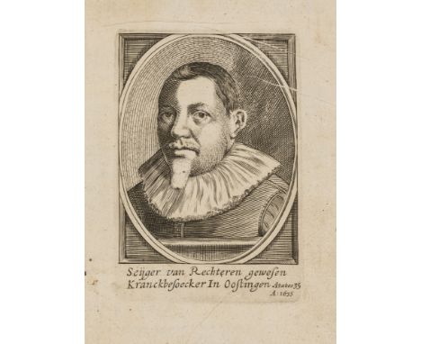 Asia.- Rechteren (Seyger van) Iournael gehouden op de reyse ende wederkomste van Oost-Indien, second edition, woodcut device 