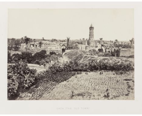 Middle East.- Frith  (Francis) Sinai and Palestine, [second edition], 37 mounted albumen prints (c.160 x 230mm. or the revers