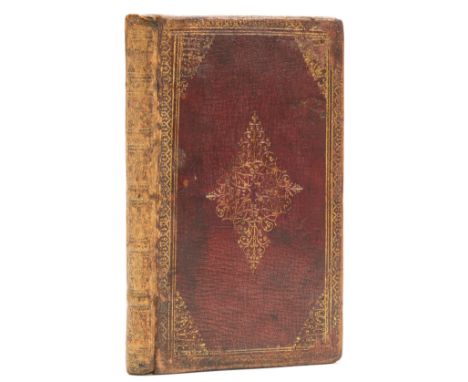 Wesley (John) A Collection of Psalms and Hymns, first edition, foxed and browned, bound in contemporary red morocco with gilt