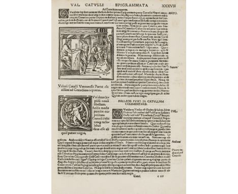 Catullus, Tibullus & Propertius. Al. Tibullus elegiarum libri quatuor: una cum Val. Catulli epigrammatis; nec non & Sex. Pro-