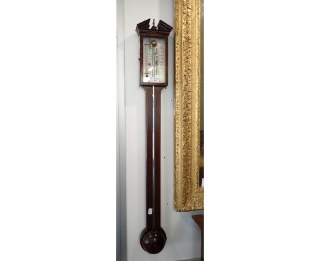 A GEORGE III STYLE STICK BAROMETER