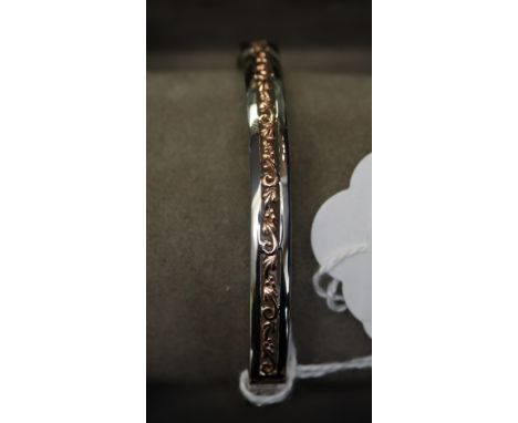 Clogau gold and white metal tree of life bangle in original box. (B.P. 24% incl. VAT)