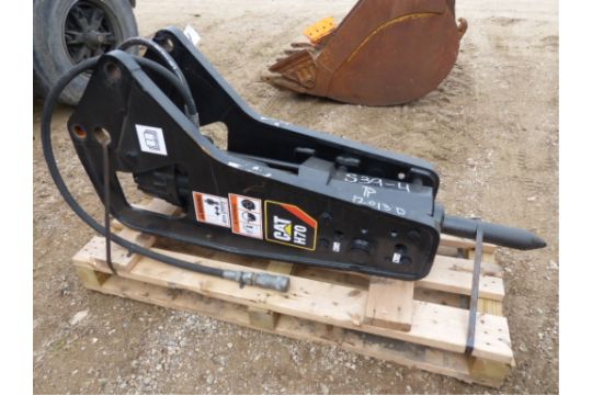 CAT H70 HYDRAULIC HAMMER LITTLE USE. 2.5