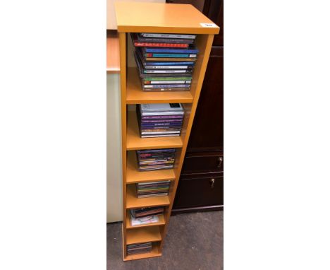TWO CD TOWERS OF CD MUSIC