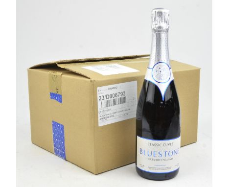 English Sparkling wines, Bluestone Classic Cuvee, Wiltshire, Aged 36 months, Limited Release of 4500 bottles, in cardboard ca