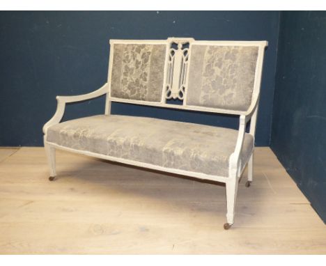 French decorative painted two seater sofa 90x160