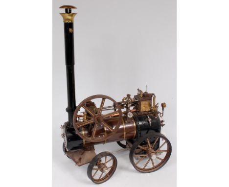 A very well made model of a 1 1/2 inch Marshall Portable Engine, as built to W.J.Hughes in Model Engineer, built to a very go