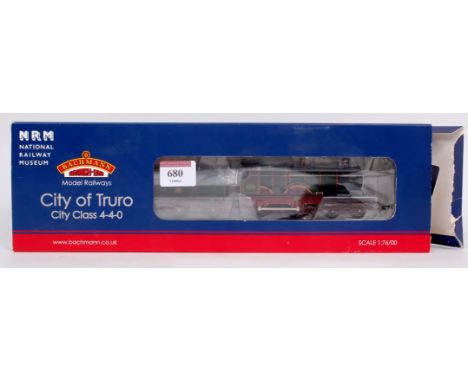 A Bachmann NRM Special Edition GWR 4-4-0 No. 3440 'City of Truro' (NM, slight damage to box)