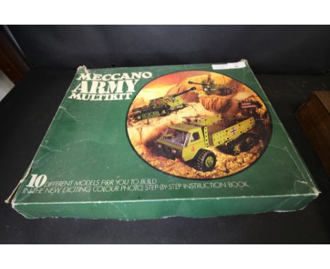 Meccano army set