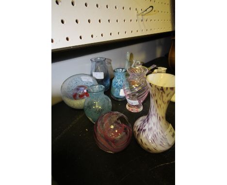 Selection of Caithness and similar glass