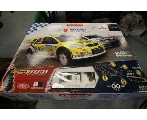 Carrera Go Suzuki WRC racing game of Scalextric type