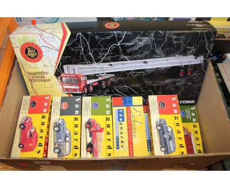 One tray of mixed Corgi and Vanguards modern release diecasts to include a Vanguards Exclusive diecast model of an Austin A40