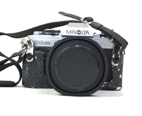 MINOLTA XG-M CAMERA, with a 1:17 lens, in case