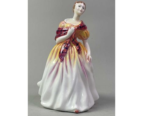 COLLECTION OF ROYAL DOULTON FIGURES, including Fiona, Top 'O the Hill and Southern Belletallest 22cm highQty: 8