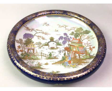 CARLTON WARE CHINOISERIE BOWL, ALONG WITH OTHER CERAMICS including a Royal Doulton bowlCarlton Ware Bowl 31cm diameter