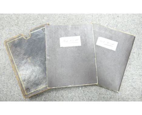 Two early 19th century canvas backed maps dated 1833. Folding maps of Shropshire &amp; Worcester:  One marked printed at the 