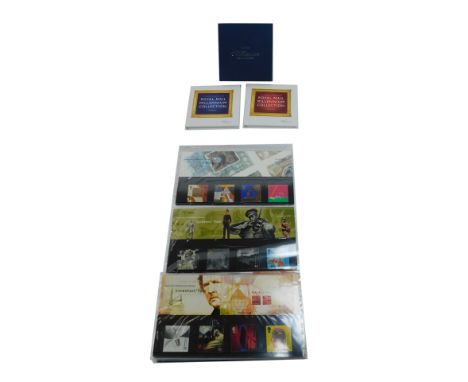 A Royal Mail Millennium Collection first day cover set, in presentation pack with two miniature books and presentation packs 
