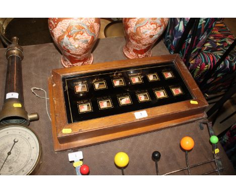 A vintage country house servants bell panel