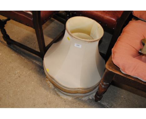 A pair of lamp shades 