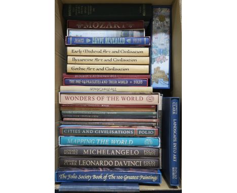 FOLIO SOCIETY - ART HISTORY A selection, to include&nbsp;The Age of Illumination in three volumes,&nbsp;The Grand Tour 1592-1