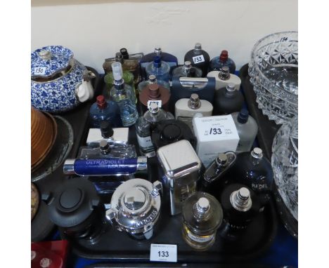 A collection of mainly men's aftershaves, mostly testers including David Beckham, Penguin, Boss, Invictus etc Condition Repor