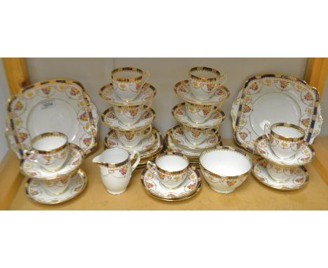 A thirty piece Standard China tea service