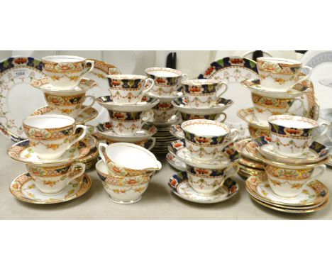 A Sunderland tea service; another Staffordshire tea set