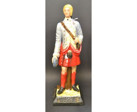 Advertising - a ceramic Drambuie Bonnie Prince Charlie figure