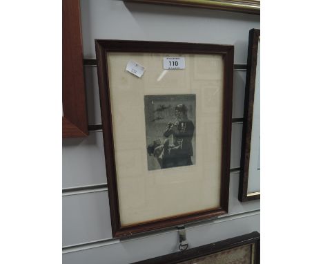 A vintage print titled marys magic whistle 