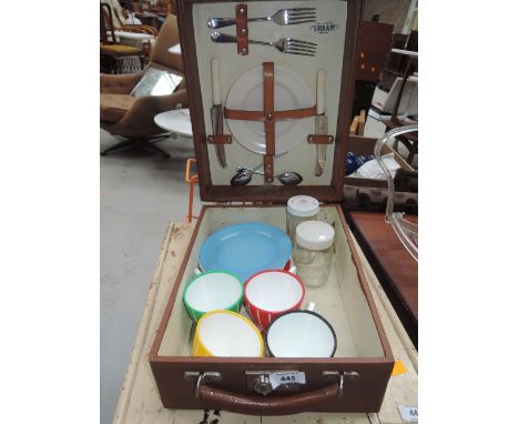 A vintage picnic set by Sirram and Welware