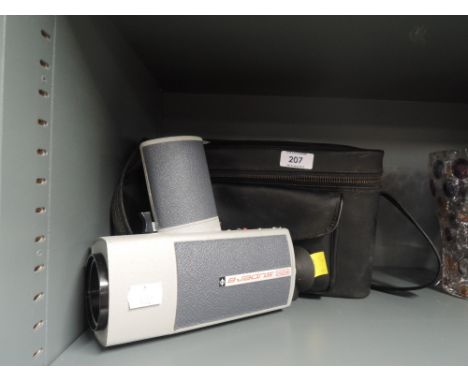 A vintage Eumig 8mm camera