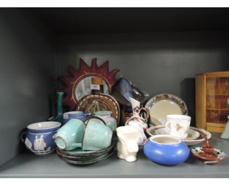 A selection of vintage ceramics and decorations