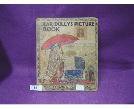 A vintage childs story book Dear Dollys picture book, Mrs Strangs play books