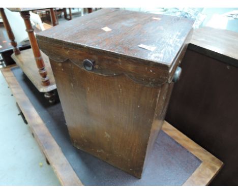 A vintage lidded box