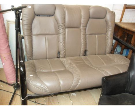 Ford Scorpio back seat converted to a two-seater sofa