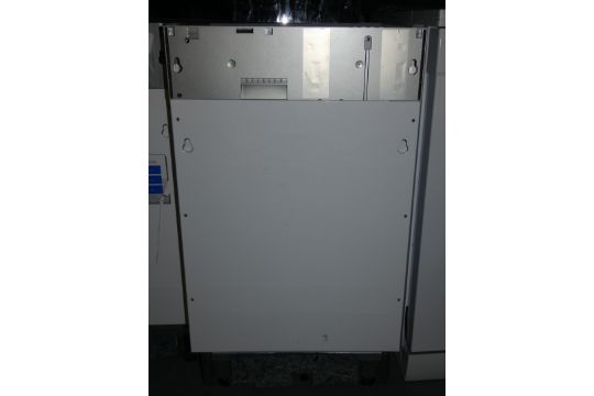 sharp slimline integrated dishwasher