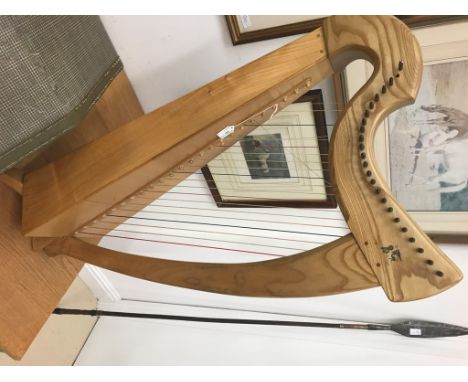 A Colombia Three harp by Tim Hoborouju