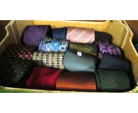 Some gent's neckties including Armani, Celine and others