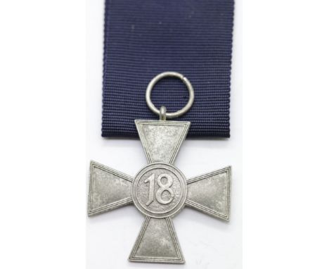 German WWII LS &amp; GC Officer's Cross 18 years. P&amp;P Group 1 (£14+VAT for the first lot and £1+VAT for subsequent lots) 