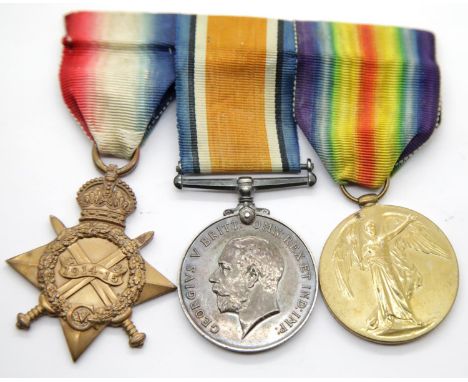 WWI medal pair and star to 3420 pte. A Mitchell middlesex rgt. P&amp;P Group 1 (£14+VAT for the first lot and £1+VAT for subs