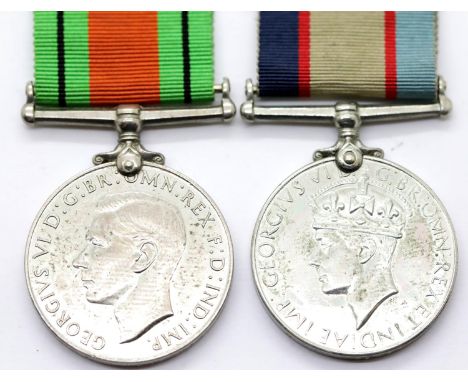 WWII medals to QX7199 W Norman. P&amp;P Group 1 (£14+VAT for the first lot and £1+VAT for subsequent lots) 