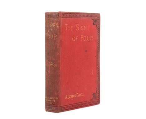 Arthur Conan Doyle, The Sign Of Four, Spencer Blackett Standard Library, poor condition with end pages, title page and advert