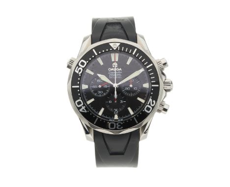 Omega, a stainless steel Seamaster 300M Chrono Diver wrist watch, reference 2894.52.91, signed automatic movement calibre 330