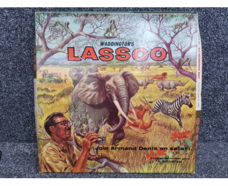 Vintage game by Waddingtons titled Lassoo, unused in original box