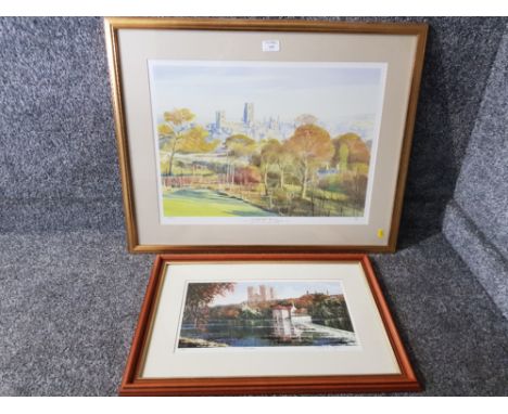 Two limited edition signed colour prints after R Long and Dallas K Taylor, largest measures 41 x 55cm.