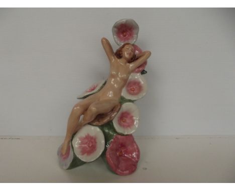 Carltonware figure 'Hollyhocks' 