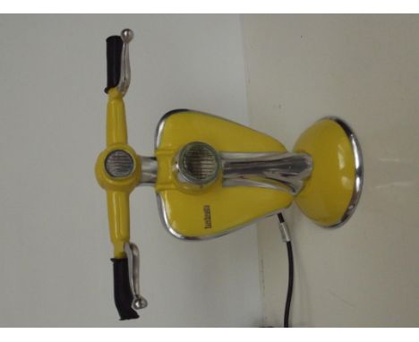 Table lamp in the form of a Lambretta scooter, height 28cm 