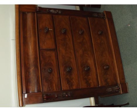 Victorian 6 draw Scotch chest 133x114
