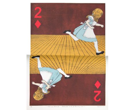 Nana Shiomi RE (Japanese / British, b.1956). 'Two of Diamonds / Girls are Diamonds - Dedicated to the all Runaway Girls'. Lim